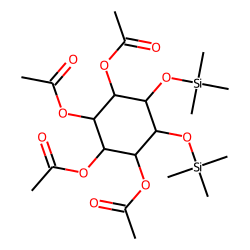myo-Inositol 3,4,5,6-tetraacetate, bis(trimethylsilyl) ether