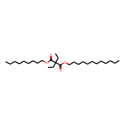 Diethylmalonic acid, dodecyl nonyl ester