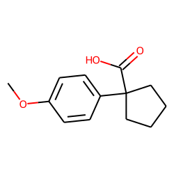 1-(4-Methoxyphenyl)-1-cyclopentanecarboxylic acid