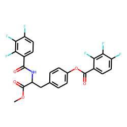 l-Tyrosine, N,O-bis(2,3,4-trifluorobenzoyl)-, methyl ester