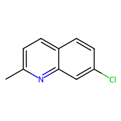 Quinoline, 7-chloro-2-methyl-