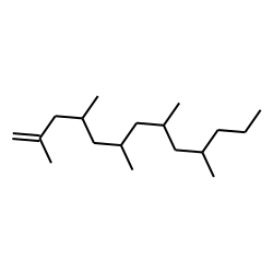1-Tridecene, 2,4,6,8,10-pentamethyl, # 1