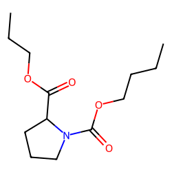 D-Proline, N-butoxycarbonyl-, propyl ester