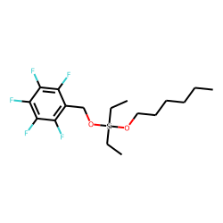 Silane, diethylhexyloxy(pentafluorobenzyloxy)-