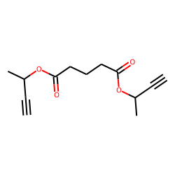 Glutaric acid, di(but-3-yn-2-yl) ester