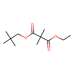 Dimethylmalonic acid, ethyl neopentyl ester