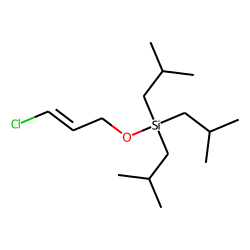 3-Chloro-1-triisobutylsilyloxyprop-2-ene