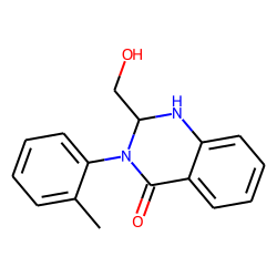 2-Hydroxymethyl-3-(o-tolyl)-4(3H)-quinazolinone (Methaqualone M)