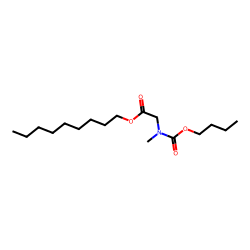 Glycine, N-methyl-N-butoxycarbonyl-, nonyl ester