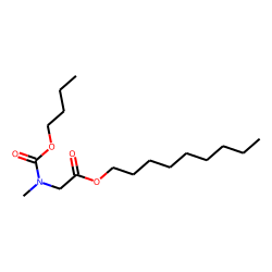 Glycine, N-methyl-n-butoxycarbonyl-, nonyl ester