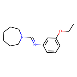Formamidine, 3,3-hexamethyleno-1-(3-ethoxyphenyl)