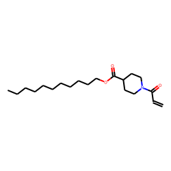 Isonipecotic acid, N-acryloyl-, undecyl ester