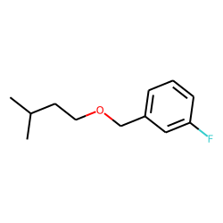 (3-Fluorophenyl) methanol, 3-methylbutyl ether