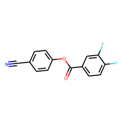 3,4-Difluorobenzoic acid, 4-cyanophenyl ester