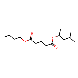 Glutaric acid, butyl 4-methylpent-2-yl ester