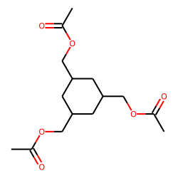 1,3,5-tris-(Hydroxymethyl)cyclohexane, triacetate
