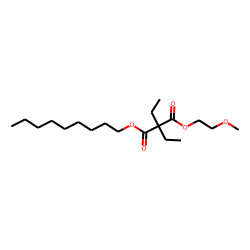 Diethylmalonic acid, 2-methoxyethyl nonyl ester