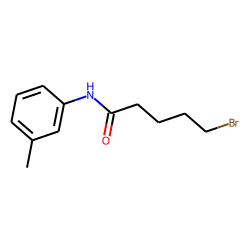 Pentanamide, N-(3-methylphenyl)-5-bromo-
