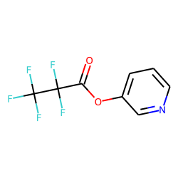 3-Hydroxypyridine, pentafluoropropionate