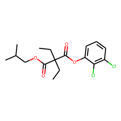 Diethylmalonic acid, 2,3-dichlorophenyl isobutyl ester