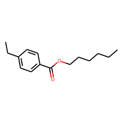 4-Ethylbenzoic acid, hexyl ester