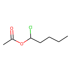 1-Pentanol, 1-chloro, acetate