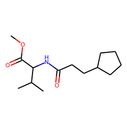 l-Valine, N-(3-cyclopentylpropionyl)-, methyl ester