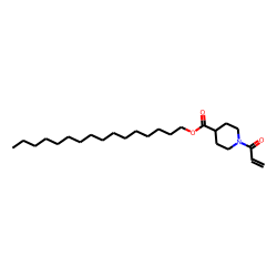 Isonipecotic acid, N-acryloyl-, hexadecyl ester