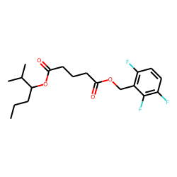 Glutaric acid, 2-methylhex-3-yl 2,3,6-trifluorobenzyl ester