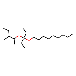 Silane, diethyl(3-methylpent-2-yloxy)nonyloxy-