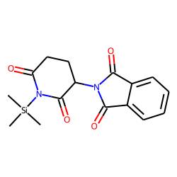 2-(2,6-Dioxo-3-piperidyl)isoindoline-1,3-dione, N-trimethylsilyl-