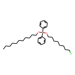 Silane, diphenyl(8-chloroctyloxy)undecyloxy-