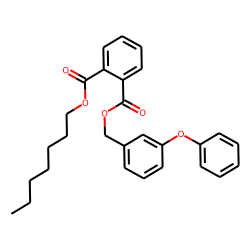 Phthalic acid, heptyl 3-phenoxybenzyl ester