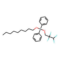 Silane, diphenylnonyloxy(2,2,3,3-tetrafluoropropoxy)-