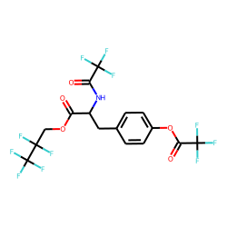 L-Tyrosine, N,O-di(trifluoroacetyl)-, 2,2,3,3,3-pentafluoropropyl ester
