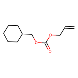 Carbonic acid, allyl cyclohexylmethyl ester
