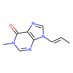 1-Methyl-9-[(1e)-1-propenyl]-1,9-dihydro-6h-purin-6-one
