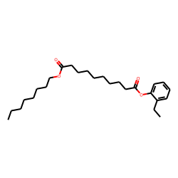 Sebacic acid, 2-ethylphenyl octyl ester