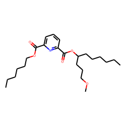 2,6-Pyridinedicarboxylic acid, hexyl 1-methoxydec-4-yl ester