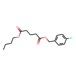 Glutaric acid, butyl 4-fluorobenzyl ester