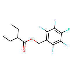 2-Ethylbutyric acid, pentafluorobenzyl ester