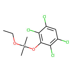 Silane, dimethyl(2,3,5,6-tetrachlorophenoxy)ethoxy-