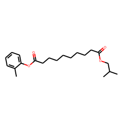 Sebacic acid, isobutyl 2-methylphenyl ester