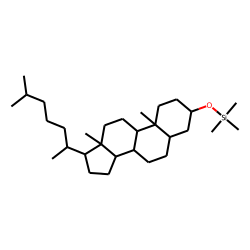 epi-Cholestanol (5«alpha»-cholestan-3«alpha»-ol), TMS