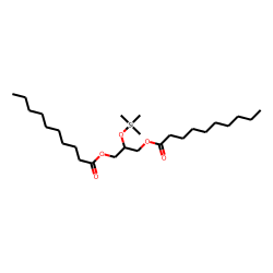 Glycerol, 1,3-dicaprinate, 2-OTMS