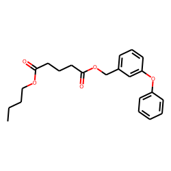 Glutaric acid, butyl 3-phenoxybenzyl ester