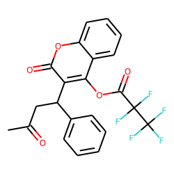 Warfarin, pentafluoropropionate