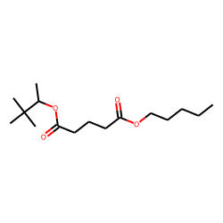 Glutaric acid, 3,3-dimethylbut-2-yl pentyl ester
