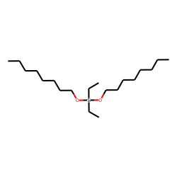 Silane, diethyldioctyloxy-