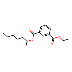 Isophthalic acid, ethyl hept-2-yl ester